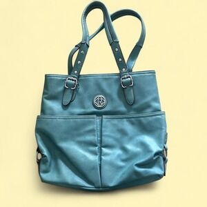 Relic Womens teal shoulder Bag storage Tote Organize